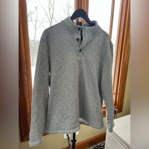 G.H. Bass & Co. Heather Gray Knit Sweater